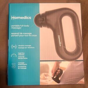 NWT Homedics Portable Full Body Massager